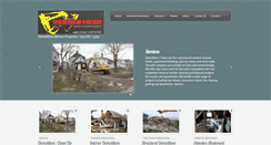 Desktop Screenshot of demolitionsalvagesolutions.com